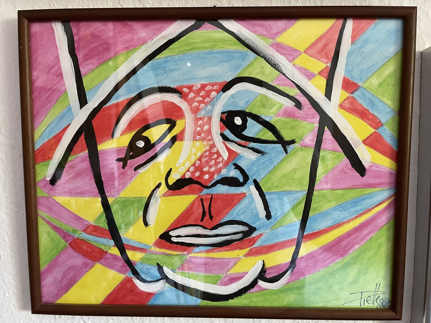 Fischkopf Eric Charles-Louis Piette Pintura original en venta