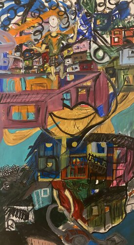 Philosophie der Favela von Tays Serra, Malerei kaufen auf Singulart