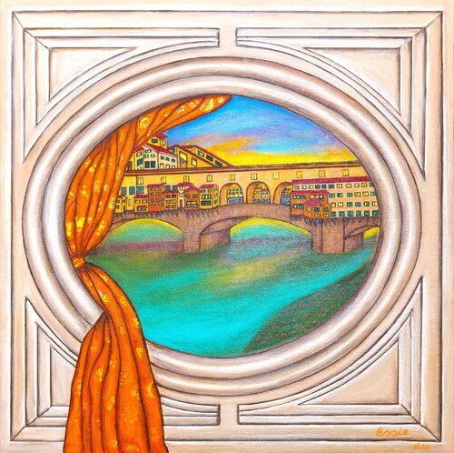 In the Memory of the Summer in Florence von Essie Ince, Malerei kaufen auf Singulart