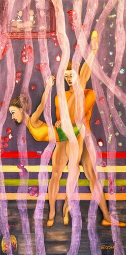 The Dancers di Essie Ince, Pittura in vendita su Singulart