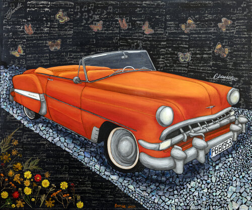 Chevrolet 1953 von Essie Ince, Malerei kaufen auf Singulart