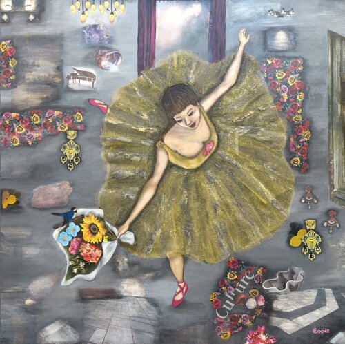 The Ballerina by Essie Ince, Painting for Sale on Singulart