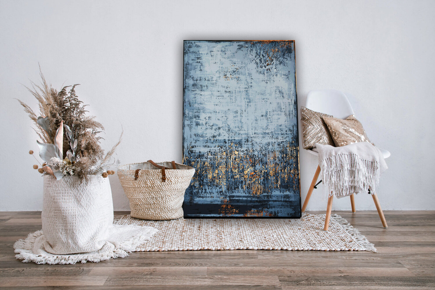 純金アート絵画シリーズコレクション 浮世絵 「月に雁」逸品　純金24K24金 ART & CRAFTS CATALOG 2025 工芸品コレクション掲載商品一覧