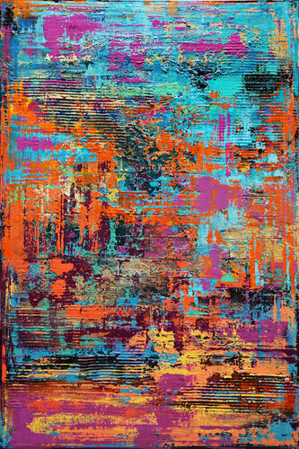 BROKEN RAINBOW di Inez Froehlich, Pittura in vendita su Singulart