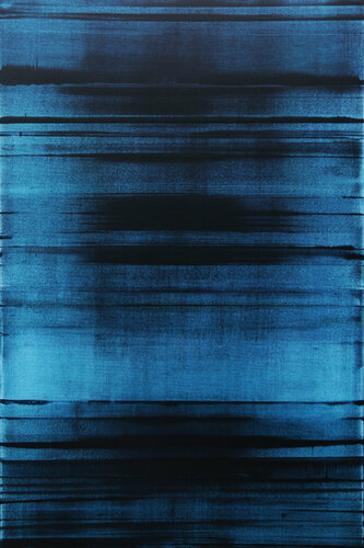 BLUE FREQUENCY di Inez Froehlich, Pittura in vendita su Singulart