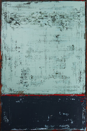 HIDDEN RED van Inez Froehlich, Schilderij te koop op Singulart