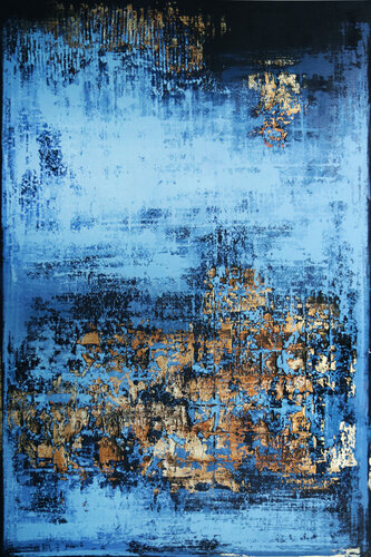 MIDNIGHT SKY van Inez Froehlich, Schilderij te koop op Singulart