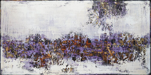 LILAC BLOSSOM van Inez Froehlich, Schilderij te koop op Singulart