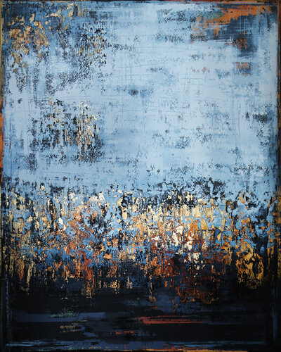 NIGHT SKY van Inez Froehlich, Schilderij te koop op Singulart