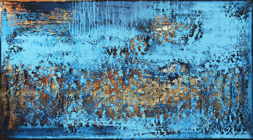 TROUBLED SEA van Inez Froehlich, Schilderij te koop op Singulart