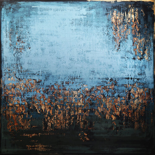 NOVEMBER SKY van Inez Froehlich, Schilderij te koop op Singulart