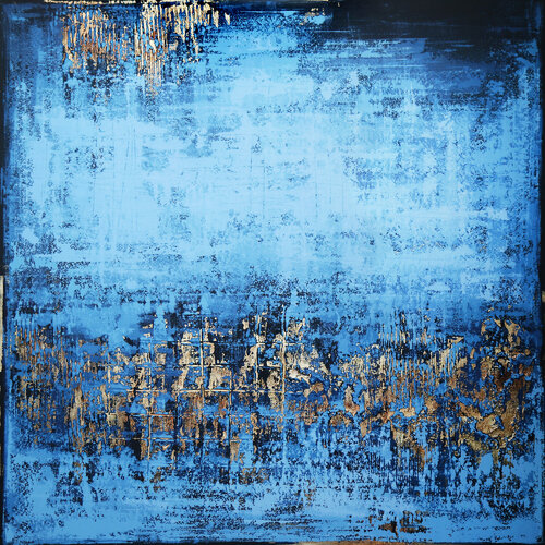 BLUE SKY van Inez Froehlich, Schilderij te koop op Singulart