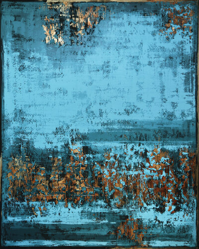 DAY AT THE BEACH van Inez Froehlich, Schilderij te koop op Singulart