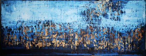 OVER THE MOUNTAINS van Inez Froehlich, Schilderij te koop op Singulart