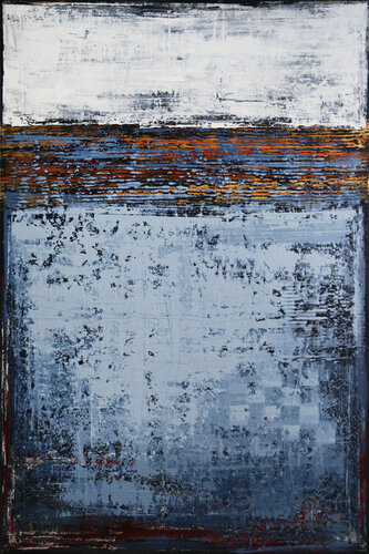 RED LINES van Inez Froehlich, Schilderij te koop op Singulart