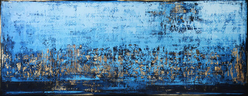 TRUE BLUE van Inez Froehlich, Schilderij te koop op Singulart