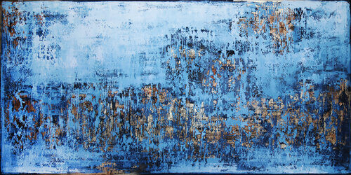 LIGHT SNOWFALL van Inez Froehlich, Schilderij te koop op Singulart