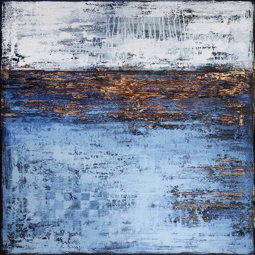 BLUE WATER di Inez Froehlich, Pittura in vendita su Singulart