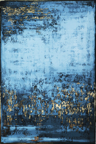 NIGHT AT THE BEACH di Inez Froehlich, Pittura in vendita su Singulart