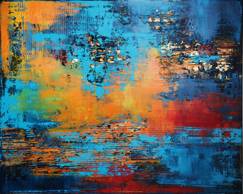 SOUTHERN SUNSET di Inez Froehlich, Pittura in vendita su Singulart