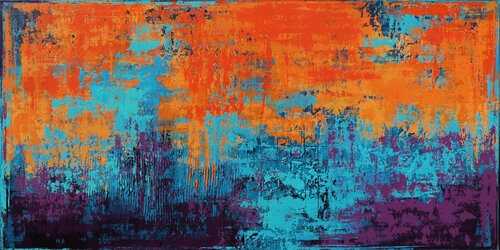 GLOWING SKY di Inez Froehlich, Pittura in vendita su Singulart