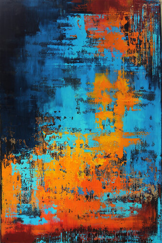 CARRIBEAN NIGHT di Inez Froehlich, Pittura in vendita su Singulart