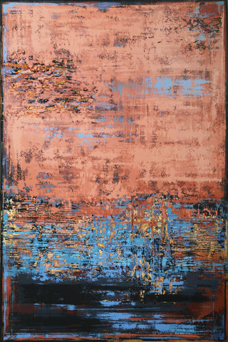 BALMY SUMMER NIGHT di Inez Froehlich, Pittura in vendita su Singulart