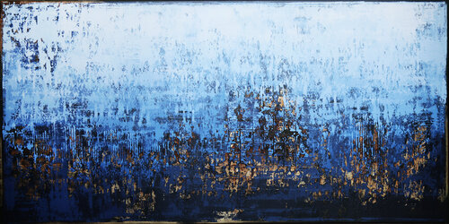 SNOWY PEAKS di Inez Froehlich, Pittura in vendita su Singulart