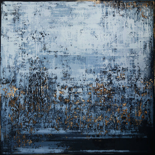 COOL BLUE di Inez Froehlich, Pittura in vendita su Singulart