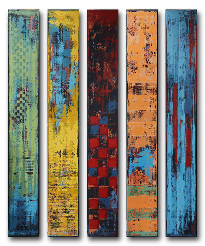 CRAZY TIMES di Inez Froehlich, Pittura in vendita su Singulart