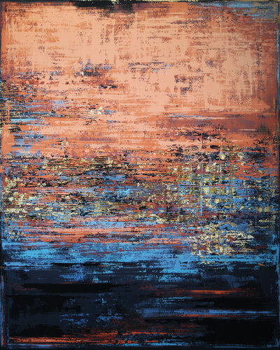 BALMY NIGHTS di Inez Froehlich, Pittura in vendita su Singulart