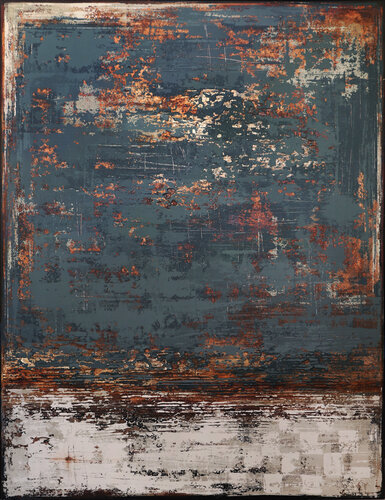 BEHIND THE DARKNESS di Inez Froehlich, Pittura in vendita su Singulart