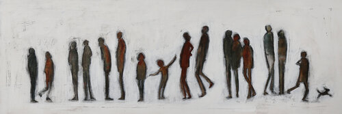 CATCH THE DOG by Inez Froehlich, Painting for Sale on Singulart