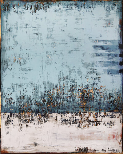LATE SUMMER SKY by Inez Froehlich, 회화 for Sale on Singulart