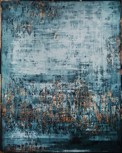 DOWN BY THE RIVER by Inez Froehlich, 회화 for Sale on Singulart
