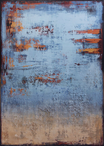 MORNING AT THE BEACH by Inez Froehlich, 회화 for Sale on Singulart