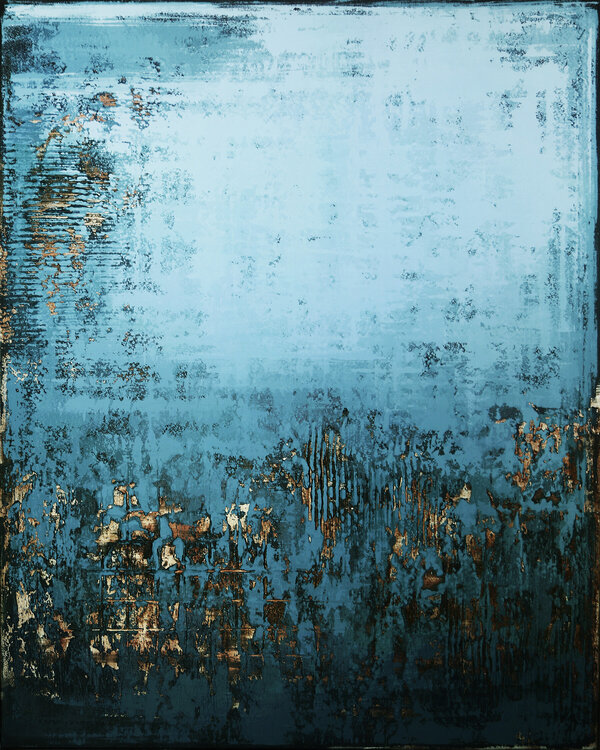 BLUE ABSTRACTION Inez Froehlich