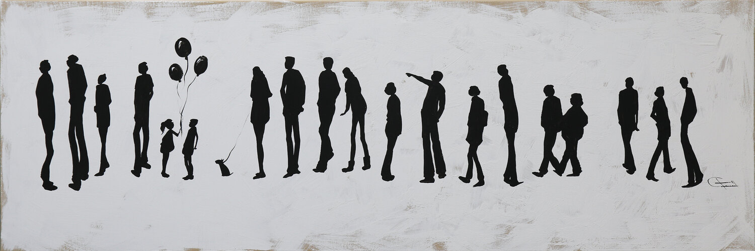 19 PEOPLE AND ONE BULLTERRIER Inez Froehlich