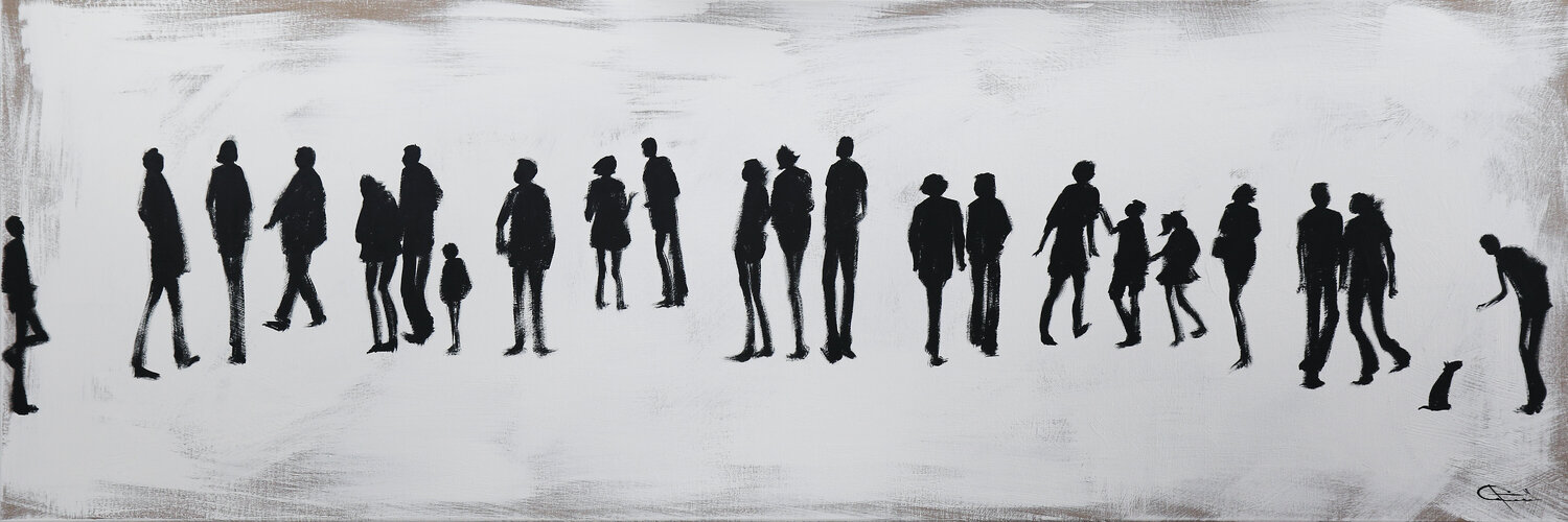 22 PEOPLE AND ONE BULLTERRIER Inez Froehlich