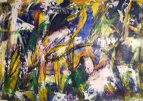 wild natur von Wolfgang Stocker, Malerei kaufen auf Singulart