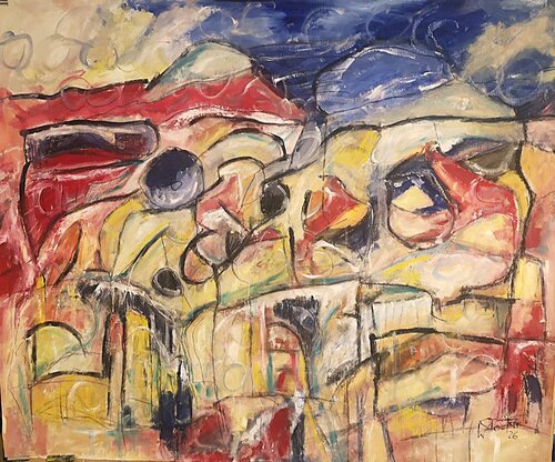 More than a feeling by Wolfgang Stocker, Painting for Sale on Singulart