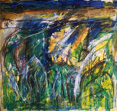 now and than von Wolfgang Stocker, Malerei kaufen auf Singulart