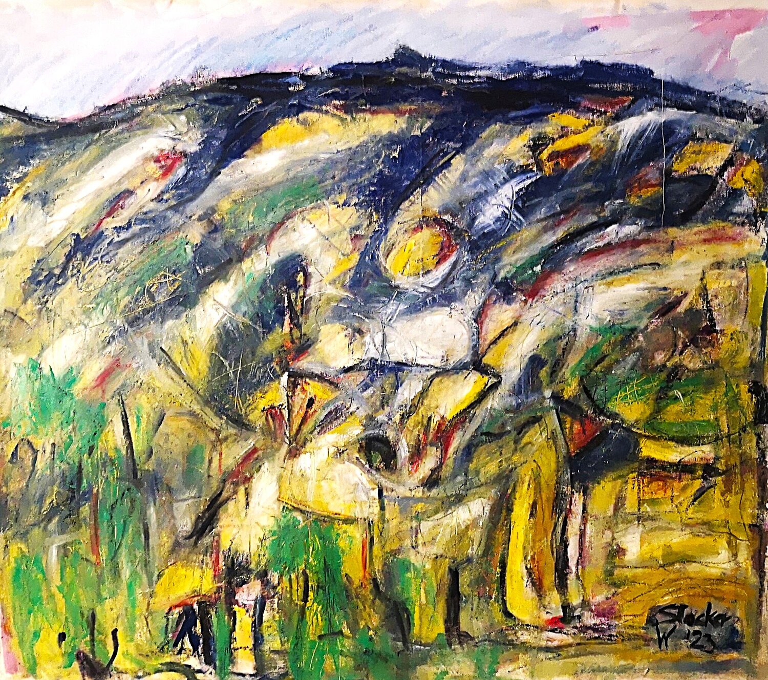 Sleeping in the landscape Wolfgang Stocker