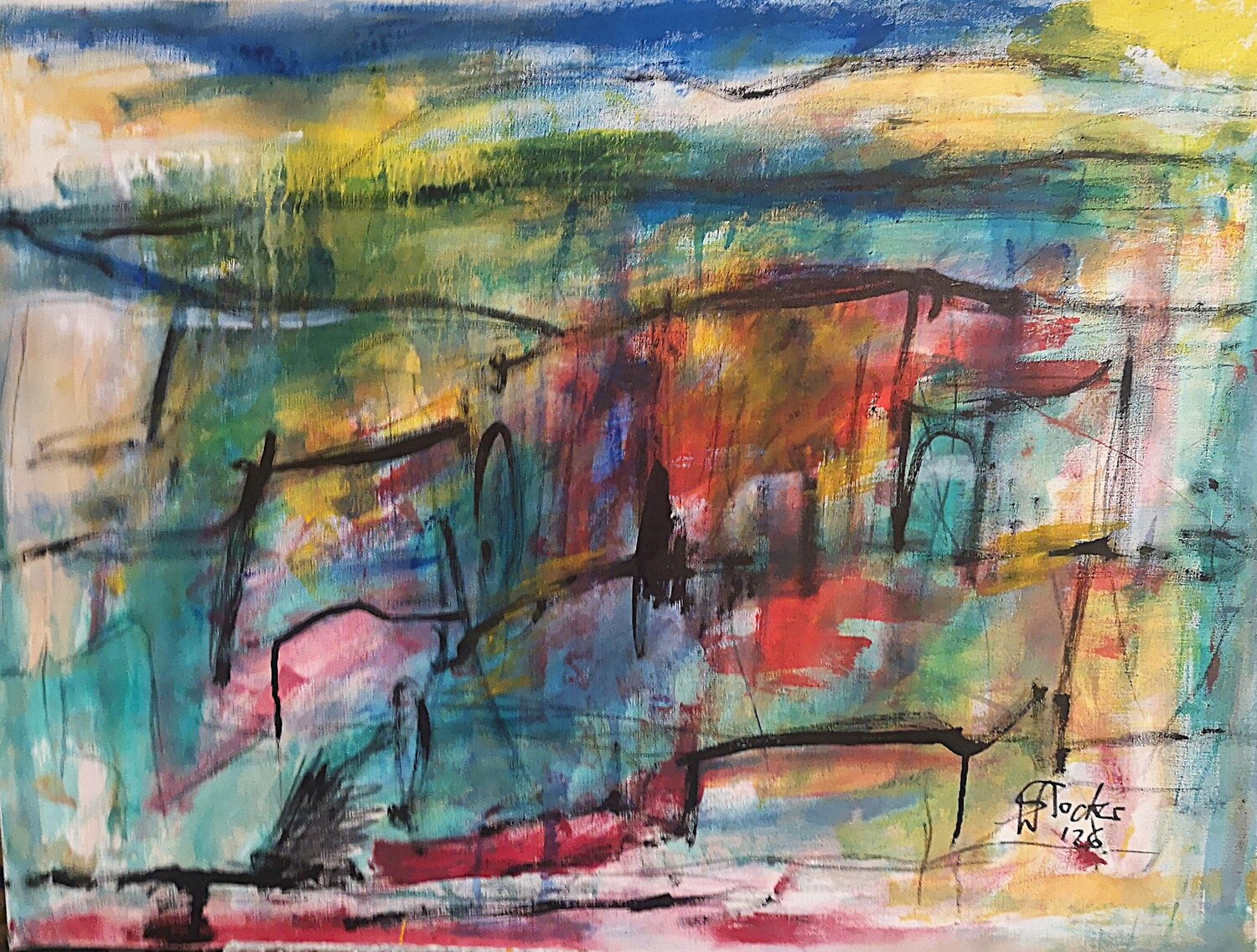 landscape ten Wolfgang Stocker