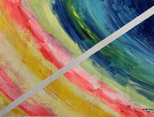 • “The Light That Divides Chaos” van jose luis modol, Schilderij te koop op Singulart