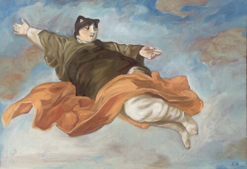 En majesté di Frédéric Rollin, Pittura in vendita su Singulart