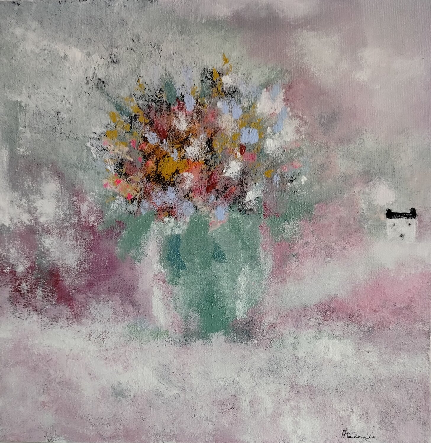 The Secret Garden Manuela Talarico Original painting for sale