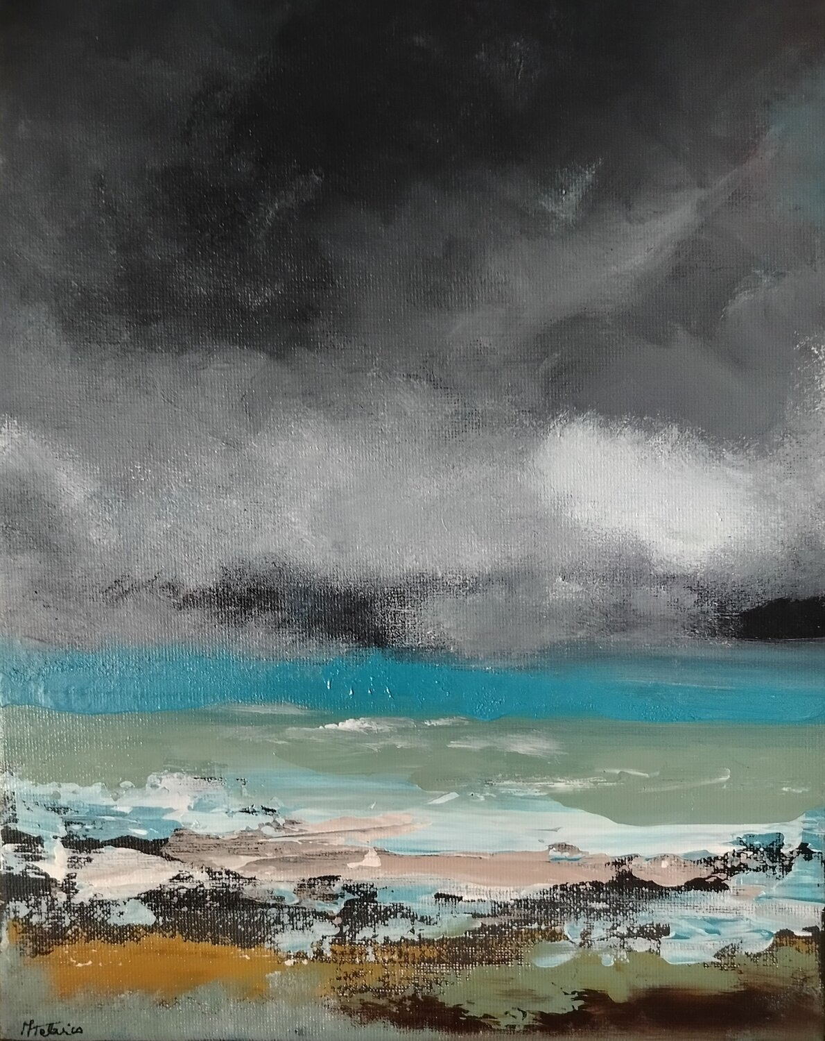 Tempesta in arrivo Manuela Talarico Originalgemälde zu verkaufen