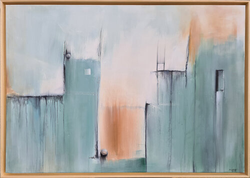 Wenn der Zweifel zum Graben wird di Michael Lerche, Pittura in vendita su Singulart