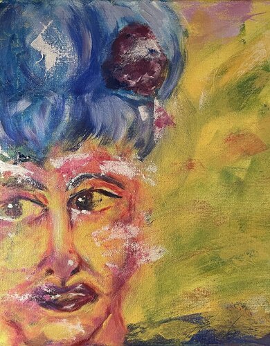 Faces no.3 von Anja Küttel, Malerei kaufen auf Singulart